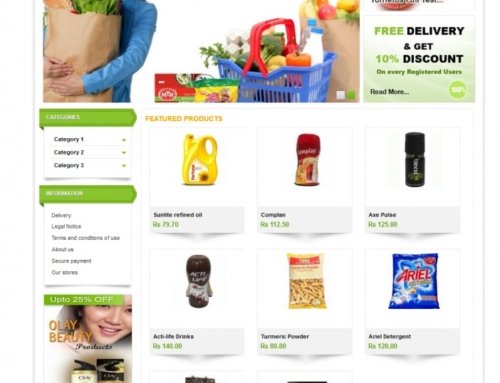 Hop N Shop (Groceriese E-commerce)